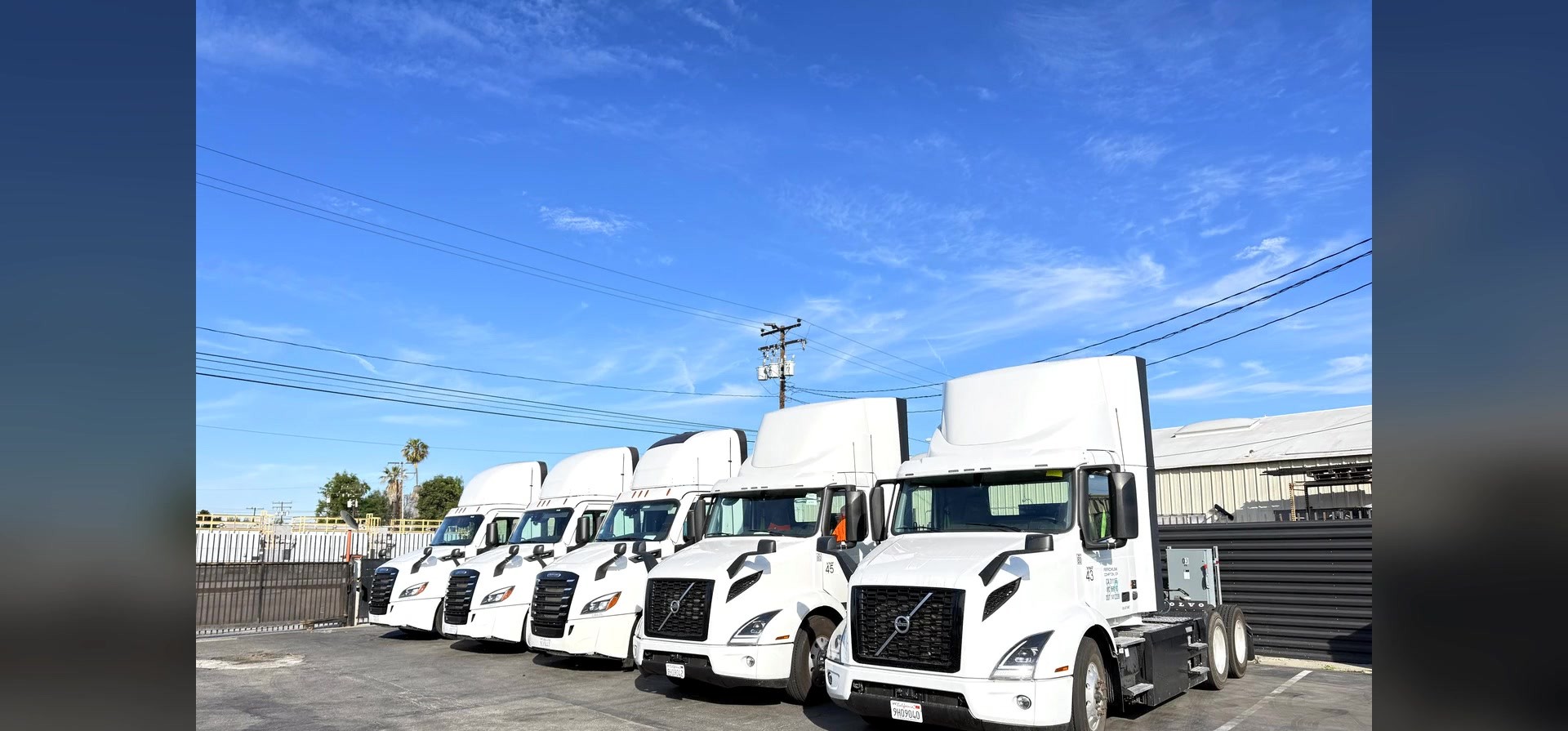 Volvo truck fleet