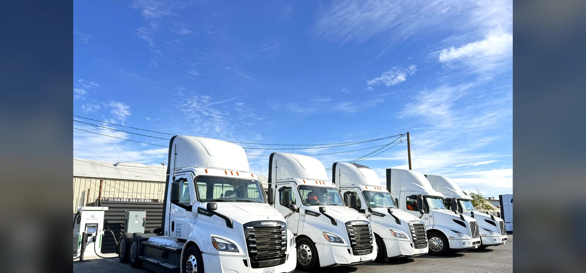 Freightliner truck fleet